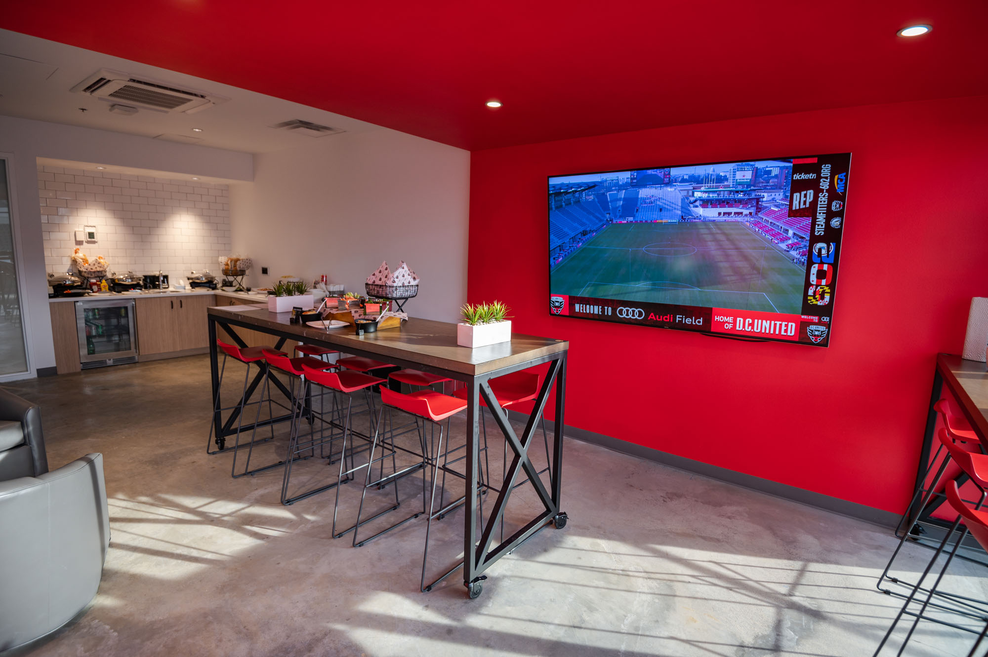 East Sideline Suite Interior